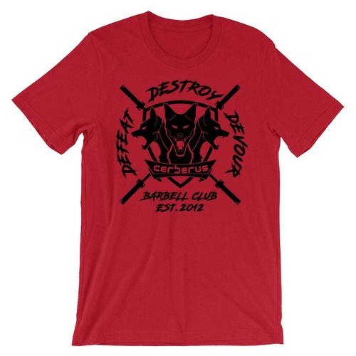 Cerberus barbell - barbell, (red)