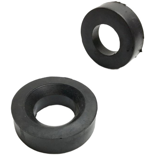 Black rubber washer set - rubber,