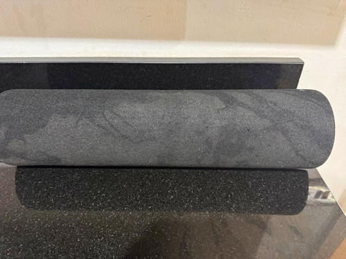 Black half round foam sleeve - foam,